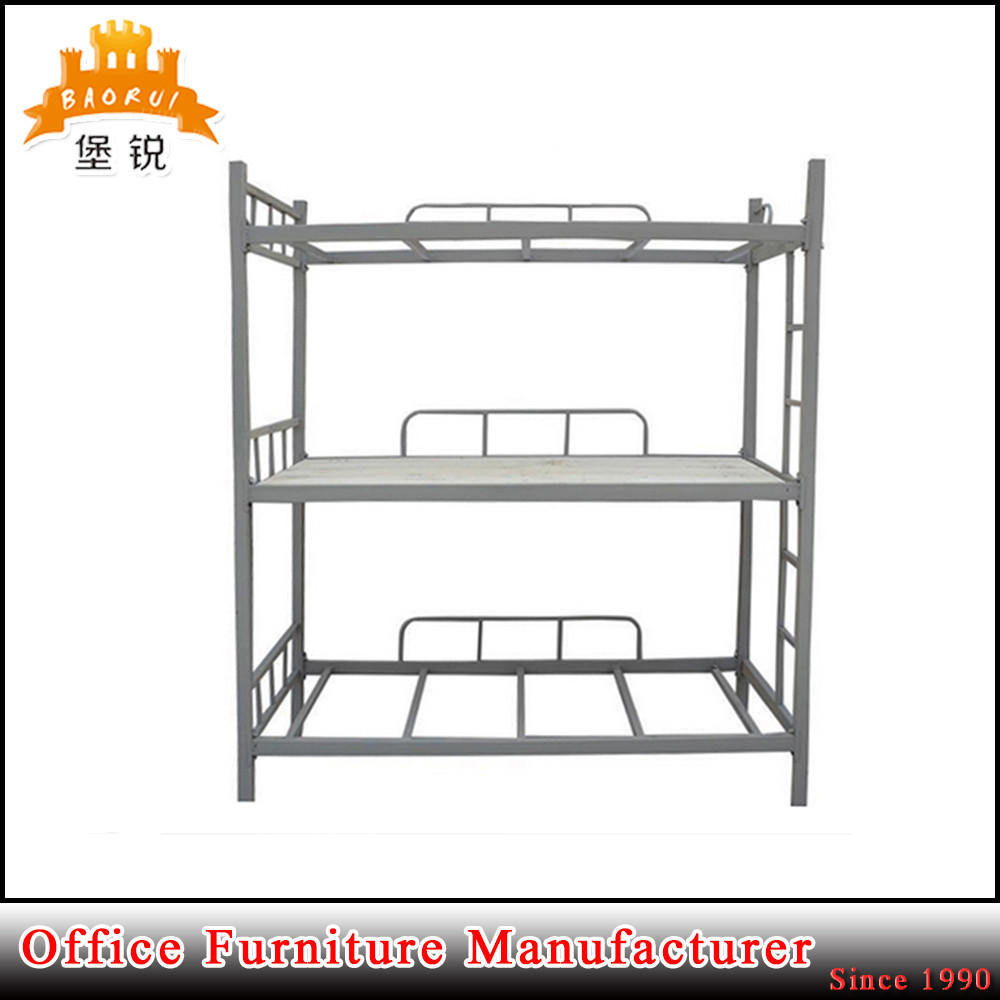 2017 3 Tier Metal Steel Bunk Bed