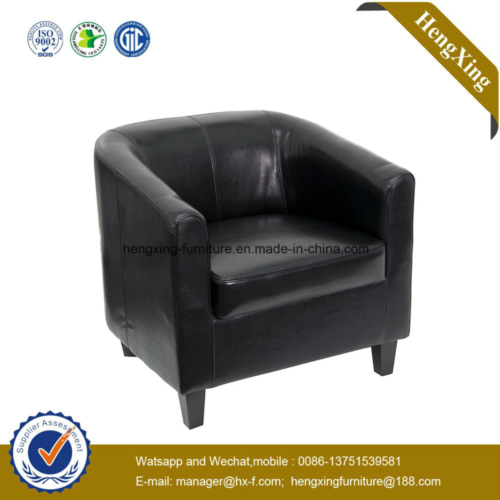 Official Simple Leather Sofa Chair / Office Leisure Chair (HX-V051)