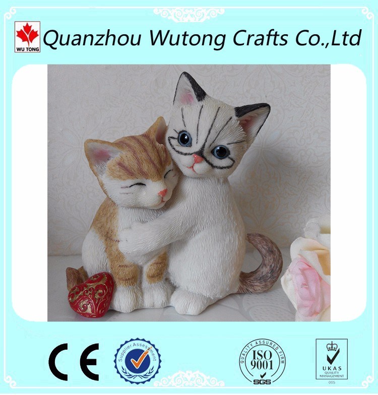 Home Decoration Flavors Animal Resin Cat Figurines