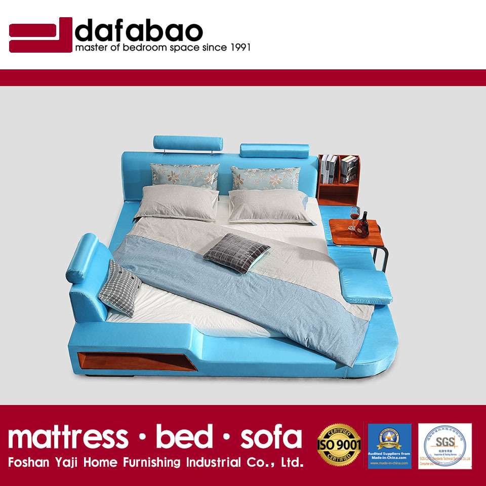 Hot Sale Soft Comfortable Leather Bed (FB8040B)