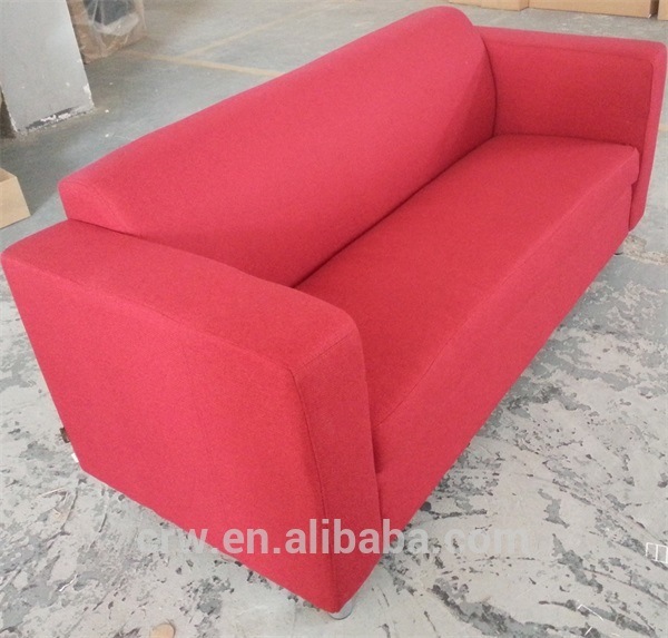 Promotion Red Fabric Sofa