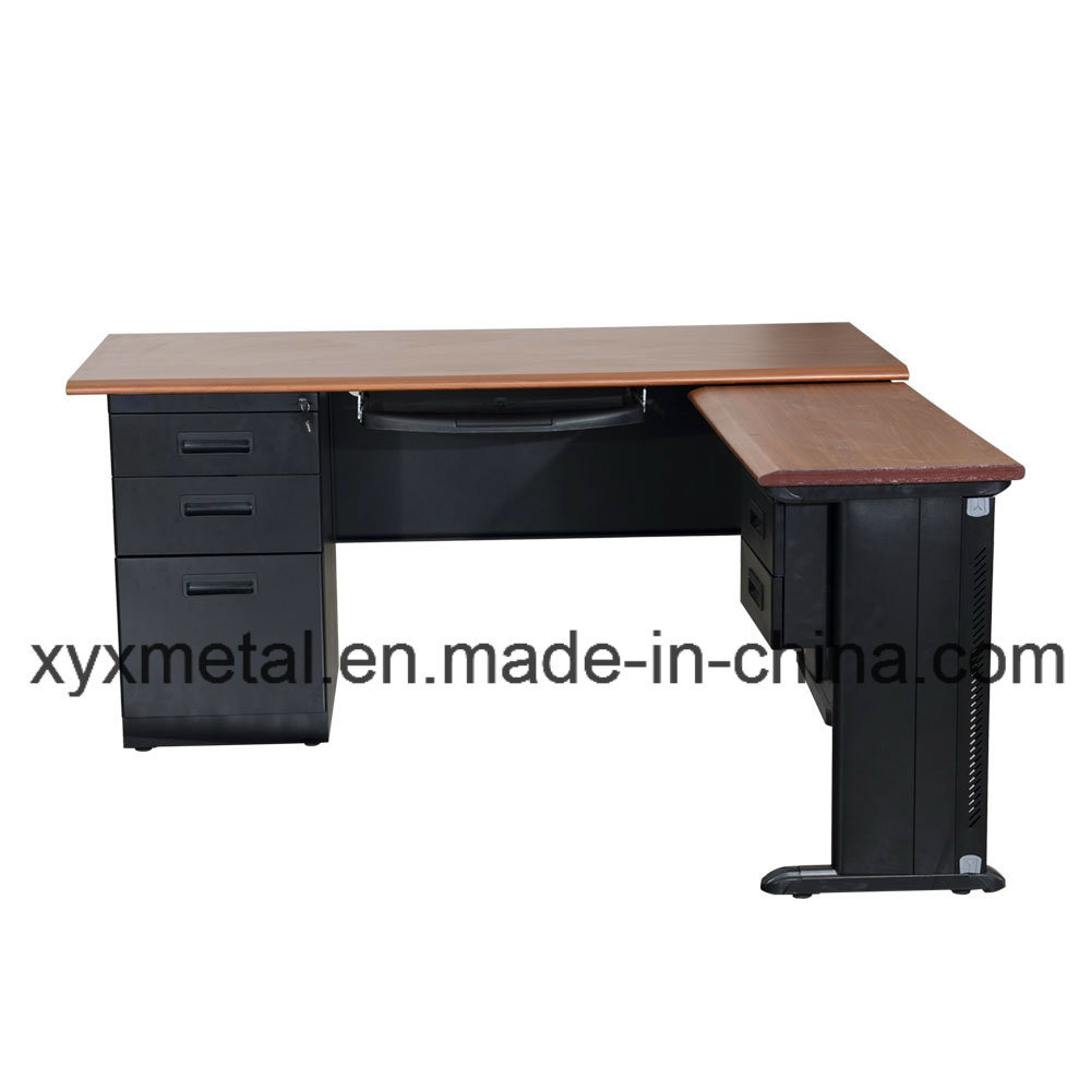 High Tech Luxury Executive Steel Computer Office Directior Desk