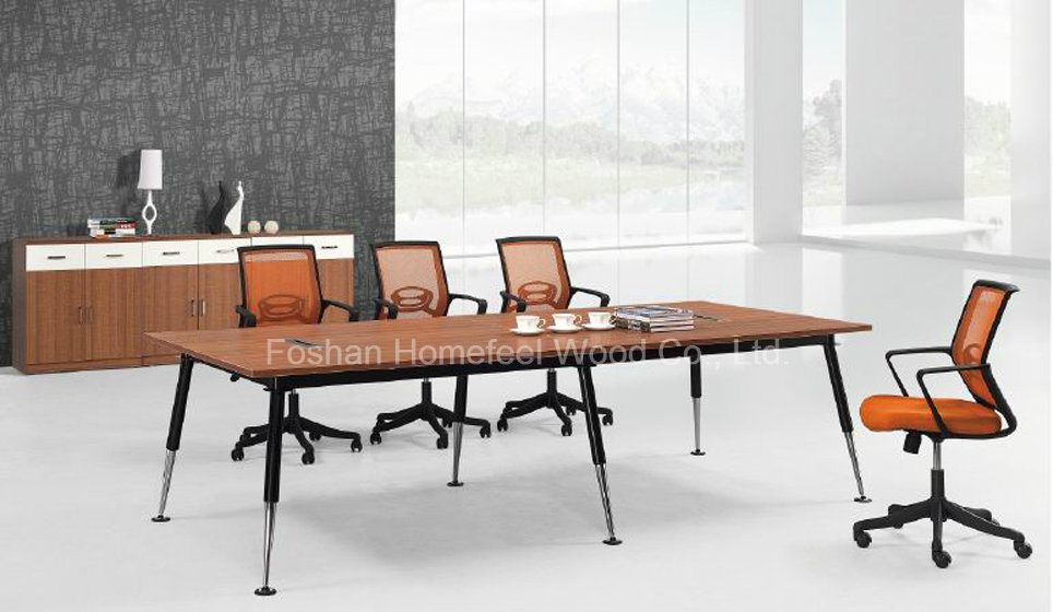 Office Meeting Room Furniture Wood Conference Table (HF-BA024)