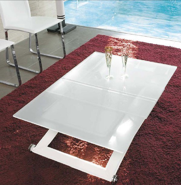 Elegant Glass Coffee Table (EGC-018)