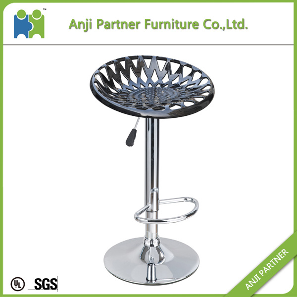 Unique Design Nice and Good Decorative Chrome Metal Handle / Plastic Handle Bar Stool (Yutu)