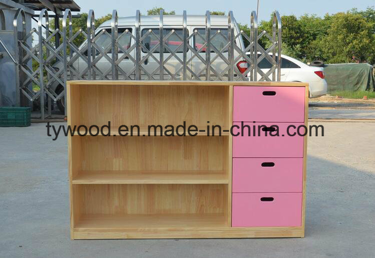 Color Drawer Bookshelf Children Use