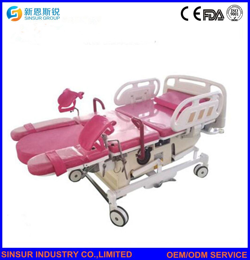 Hospital Equipment Gynecological Luxury Electric Combined Hospital-Obstetric Bed