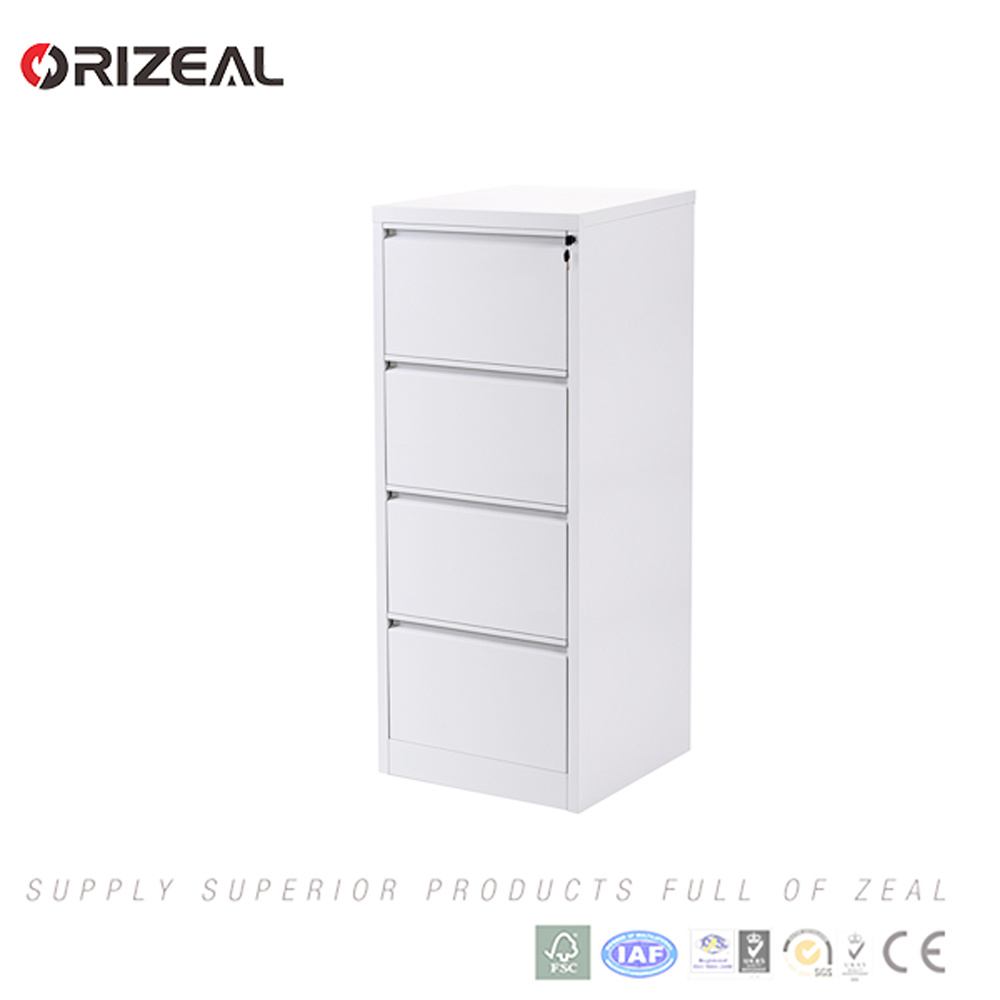 Orizeal 4 Drawer Filing Cabinet with Anti Tilted Lock (OZ-OSC019)