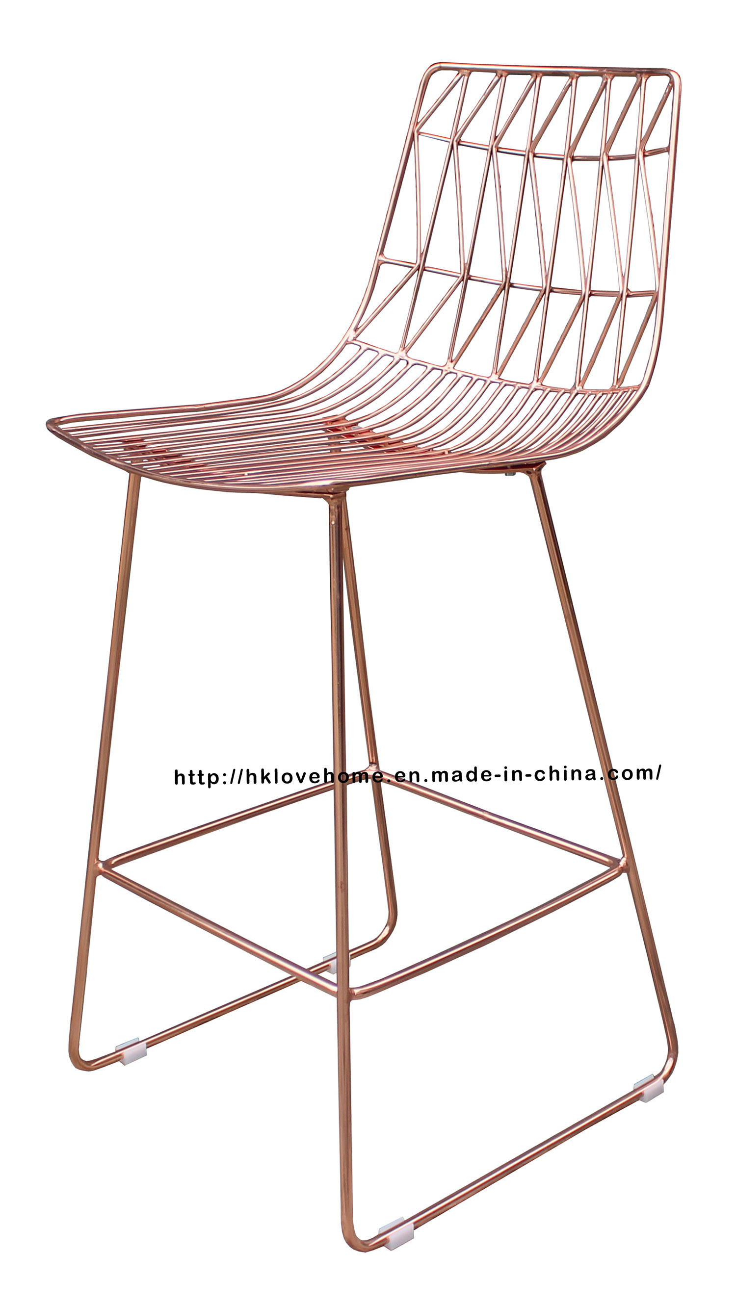 Replica Metal Dining Leisure Side Wire Barchairs Restaurant Garden Chairs