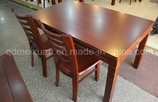 Solid Wooden Dining Table Living Room Furniture (M-X2410)