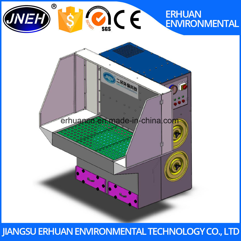 Metal Grinding Polishing Dust Removal Downdraft Workbench for Sale