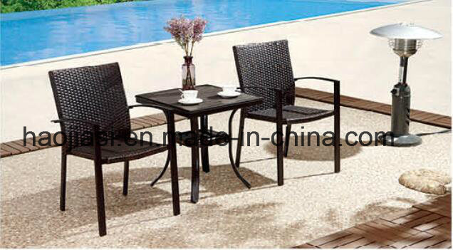 Outdoor /Rattan / Garden / Patio / Hotel Furniture Rattan Chair & Table Set (HS 1232C&HS 6127ET)