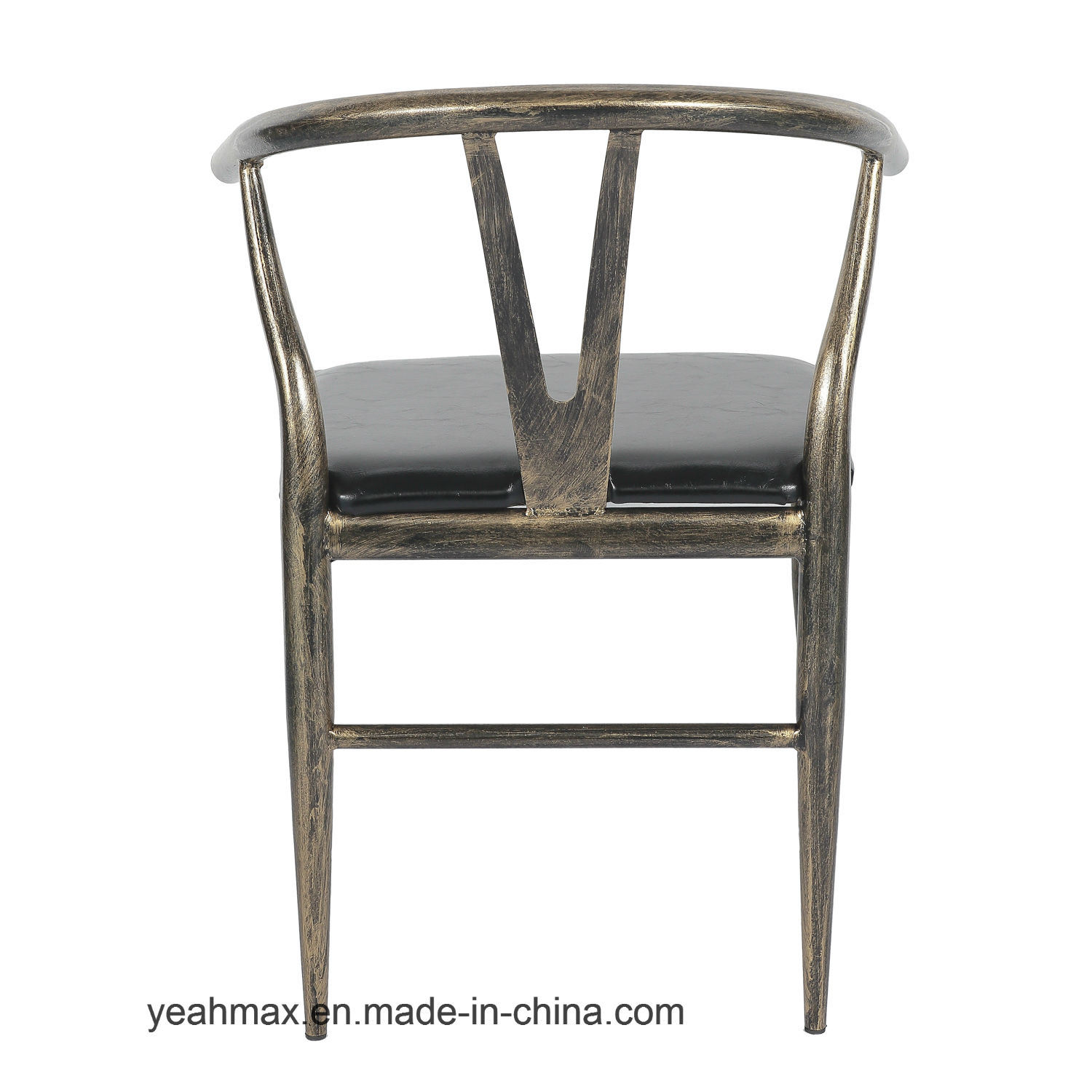 PU Upholstered Metal Dining Chair