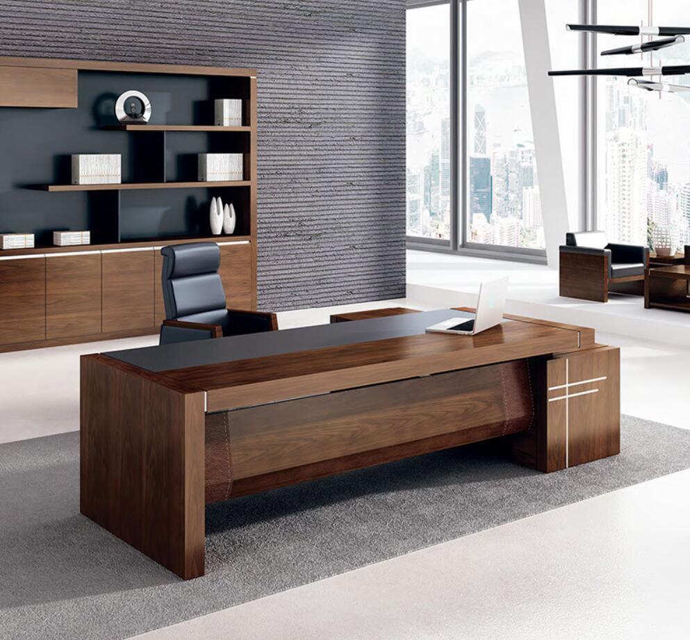 Fsc Certified MDF High End Modern Desk, Executive Desk, Office Table