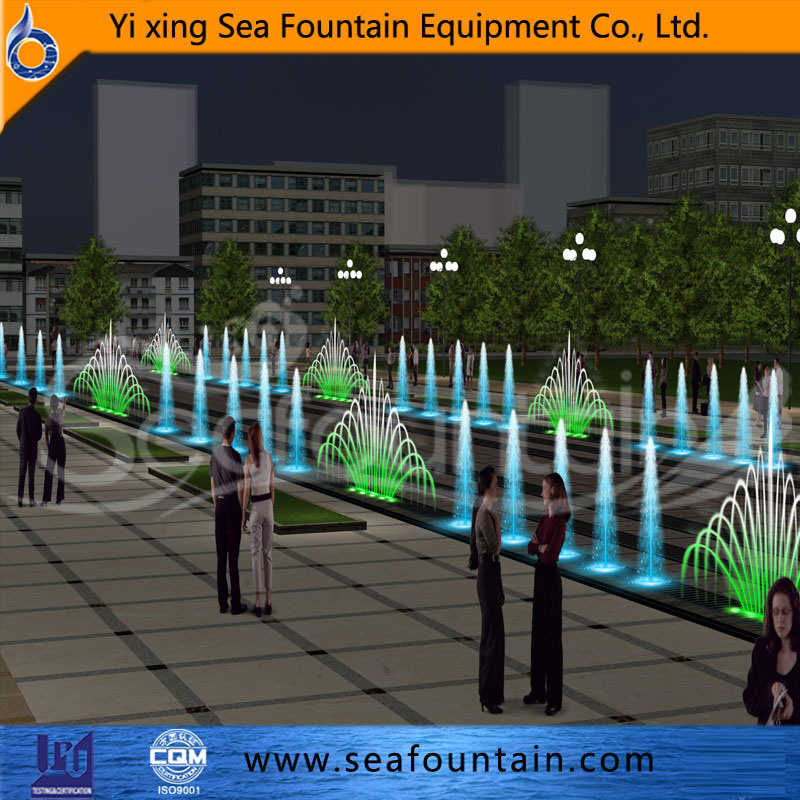 Seafountain Design Garden Decoration Combination Type Music Fountain