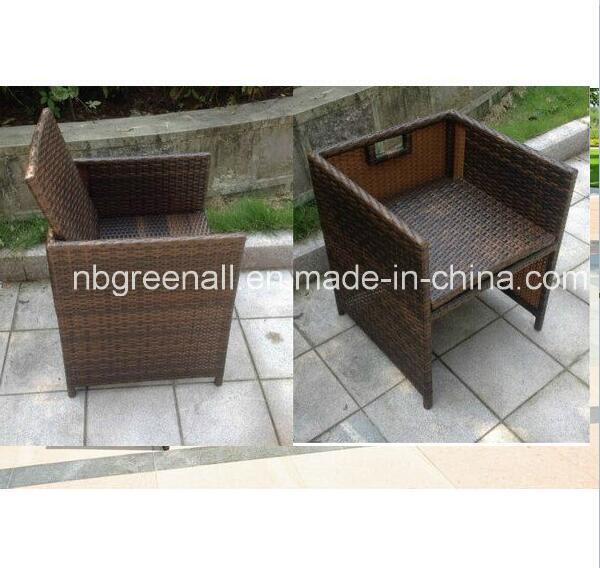 Rattan/Wicker Outdoor Chair for Cube Table