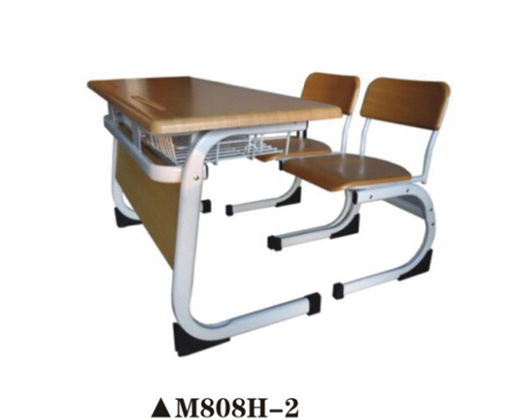 Wooden School Table and Chair Furniture Set for Student