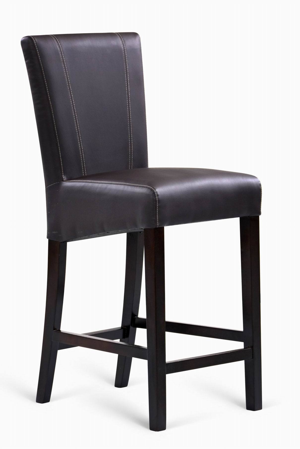 Faux Leather Dining Wooden Full Assemble High Back Chair (FS-611)