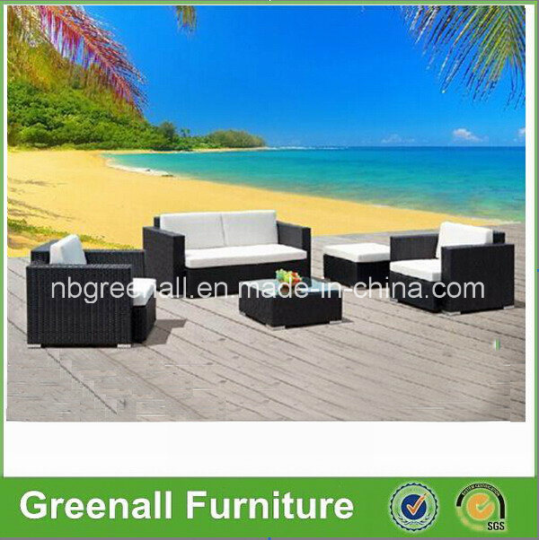 5 PCS Rattan All Weather Wicker Patio Furniture