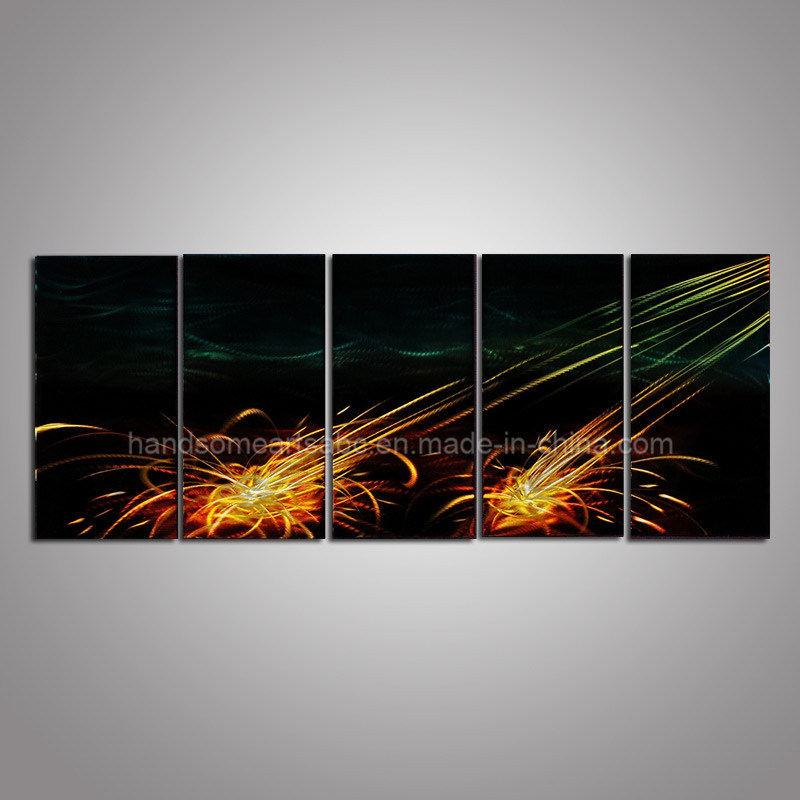 Abstract Spark Metal Wall Art / Metal Craft for Decoration