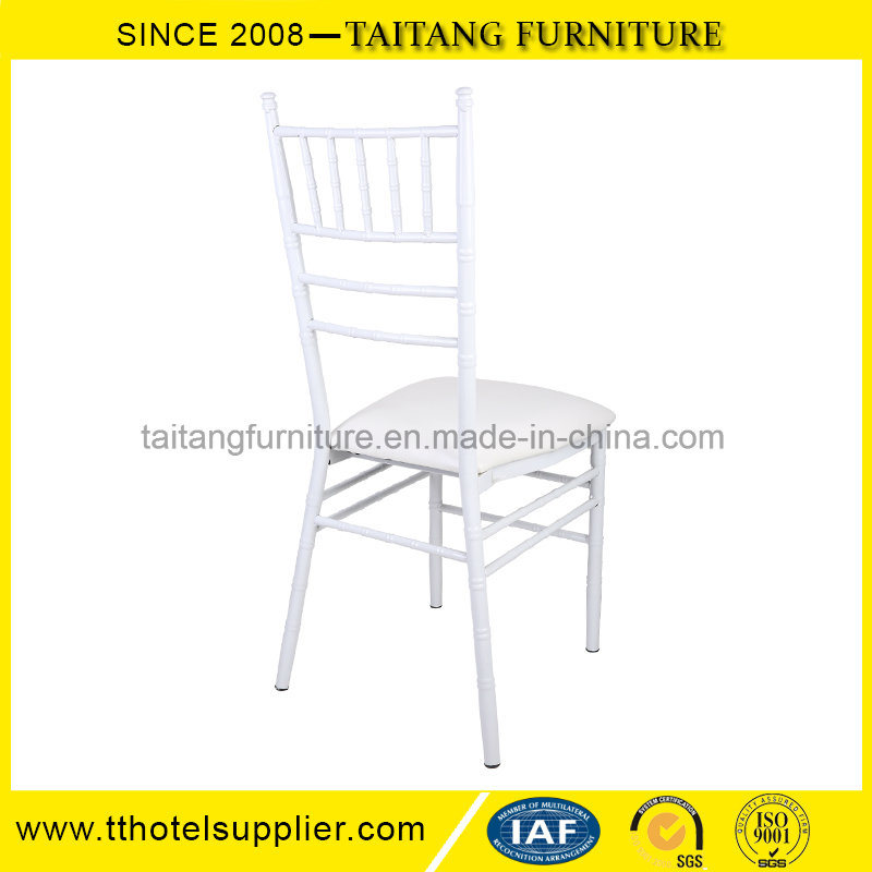 White Metal Wedding Chair Hire