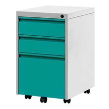 3 Drawer Steel Mobile Filing Cabinet for Office