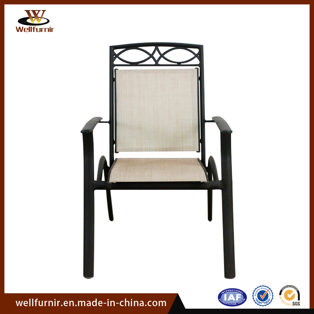 2018 Well Furnir Garden Furniture Outdoor Sling Chair