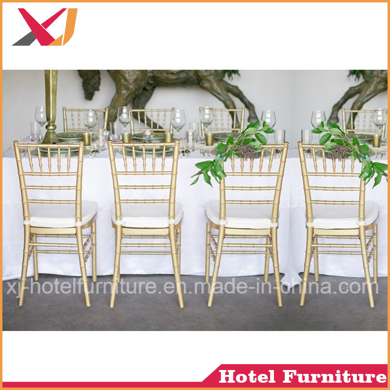 Outdoor Wedding Metal Resin Hotel Restaurant Chiavari Chair