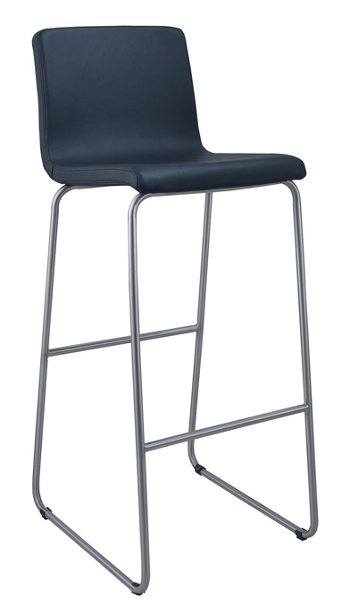 Foshan High Backrest PU Bar Chair