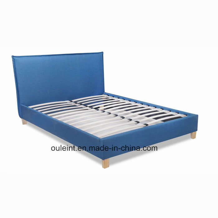 Morden Simple Fabric Bed (OL17174)