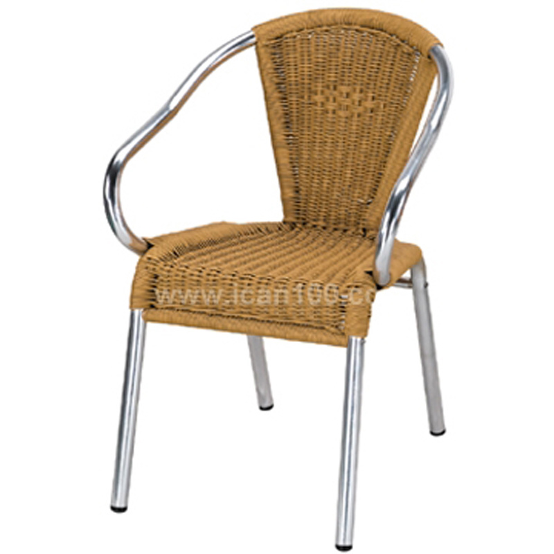 Patio Aluminum Wicker Chair (DC-06217)