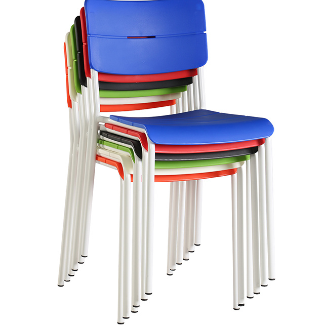 Molded Stacking White Plastic Chair Price