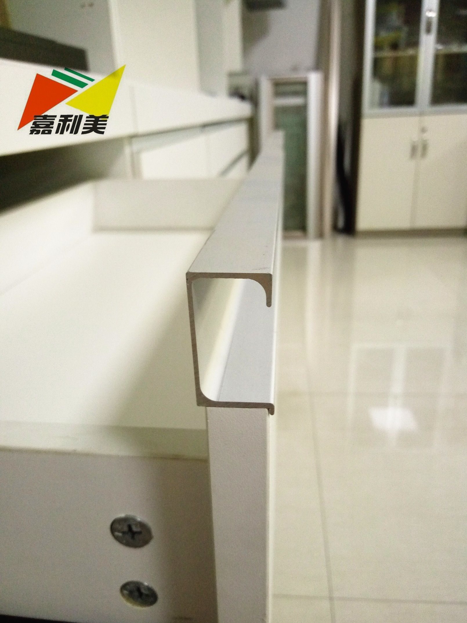 Aluminum Handle Profiles for Office File Cupboard Decoration