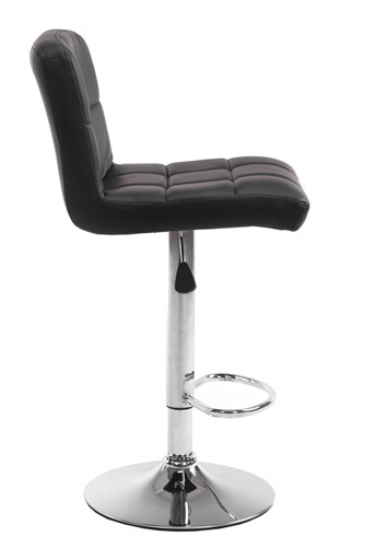 Unique Design Industrial Swivel PU Adjustable Seat Bar Stool