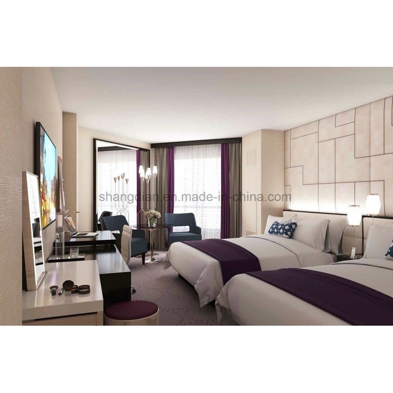 Wood Material General Use Hotel Bedroom Furniture (S-29)