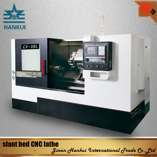 High Swing Over Bed Slant Bed CNC Lathe Machine (CK-63L)