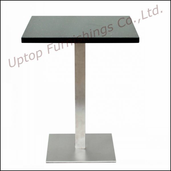 Durable Steel Base Restaurant Marble Dining Table (SP-RT130)