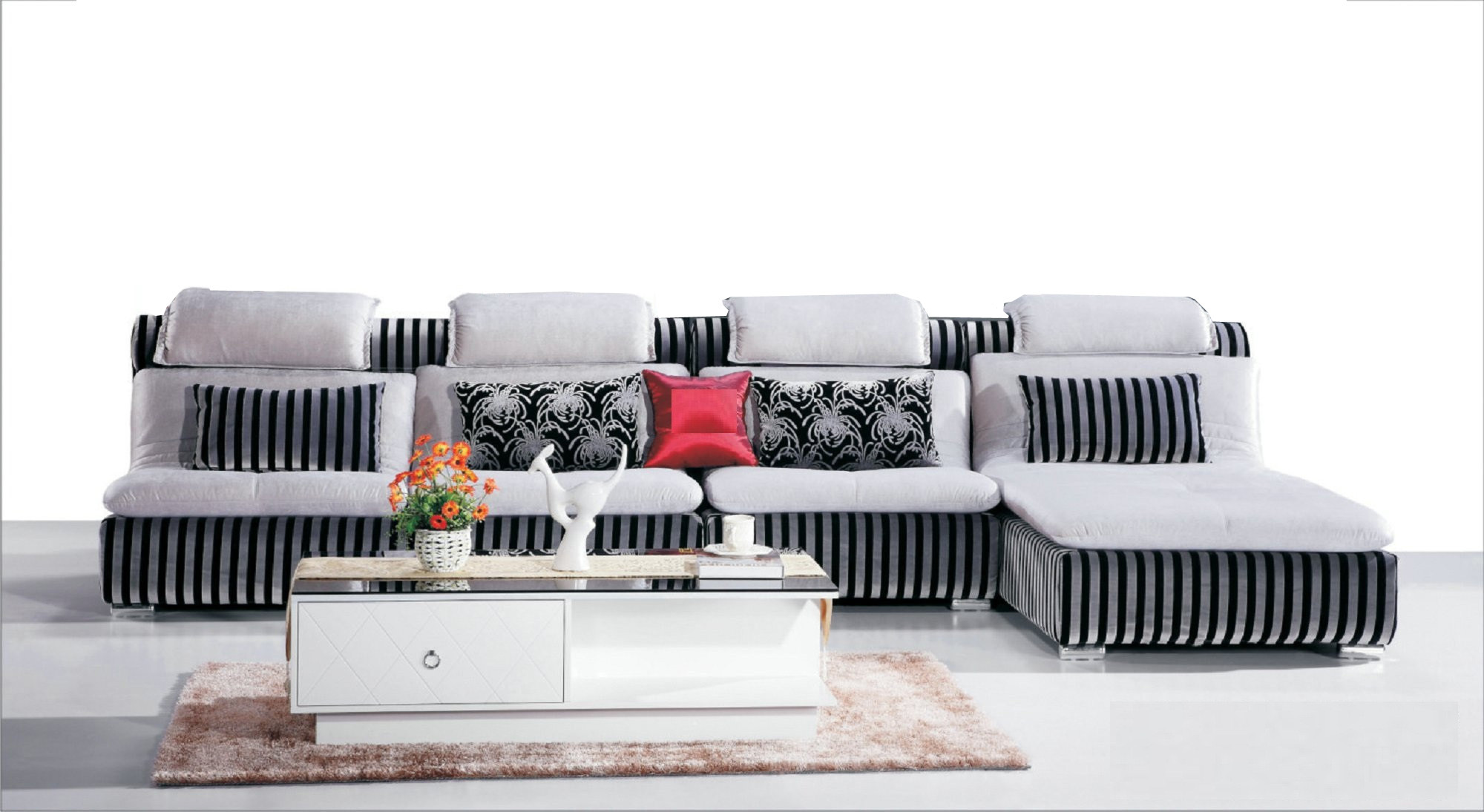 Fabric Sofa Sets Sofa (L. Af568)