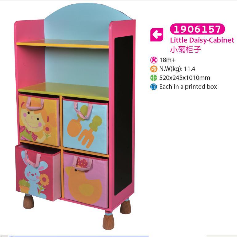 Wooden Cabinet Storage Cabinet for Kids for Children