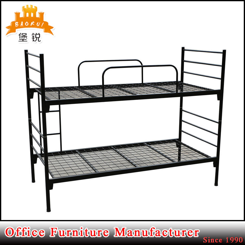 Luoyang Furniture Cheap Round Tube Metal Bunk Bed Ladder