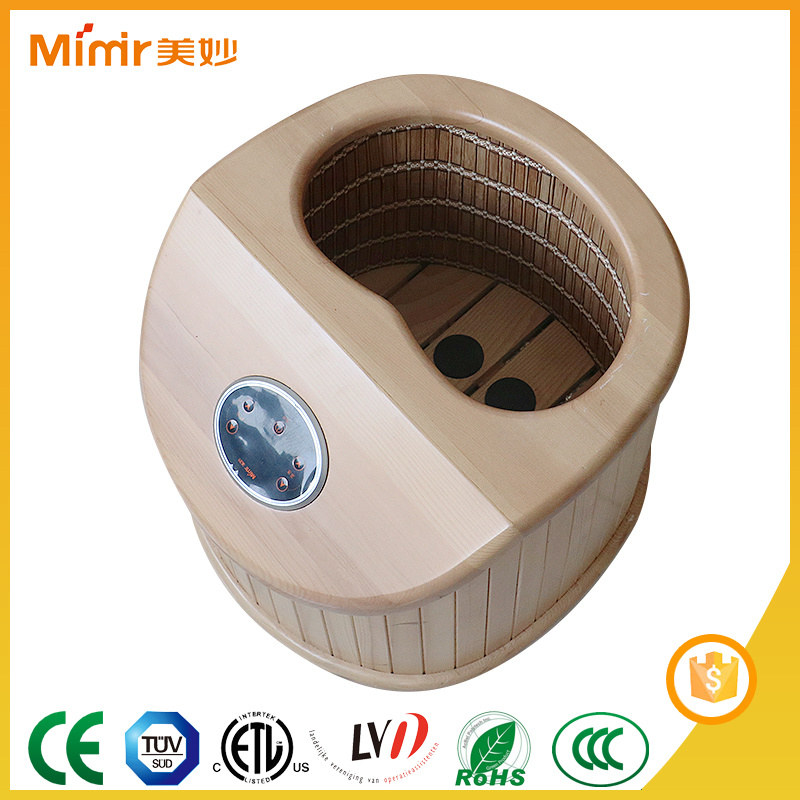 Far-Infrared Foot Sauna Use Solid Wood