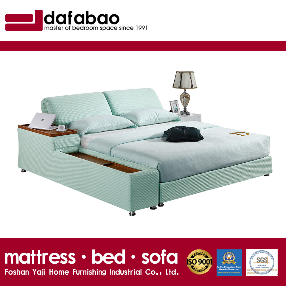 Modern Design with High Quality Fabric Bed Furniture Fb8047b