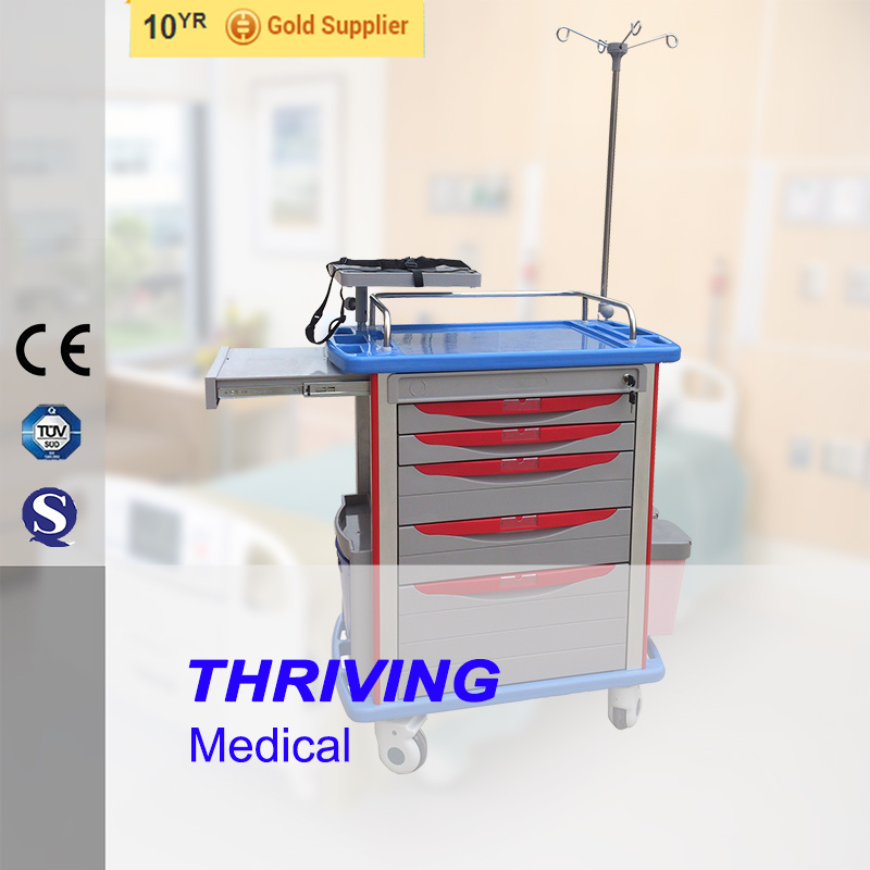 Thr-Et-8500ia Hospital Emergency Theatre Nursing Trolley