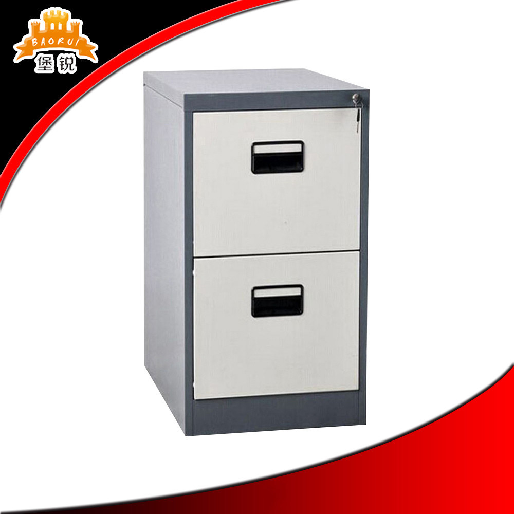 New Design Bedside Steel Cabinet with Two Drawers