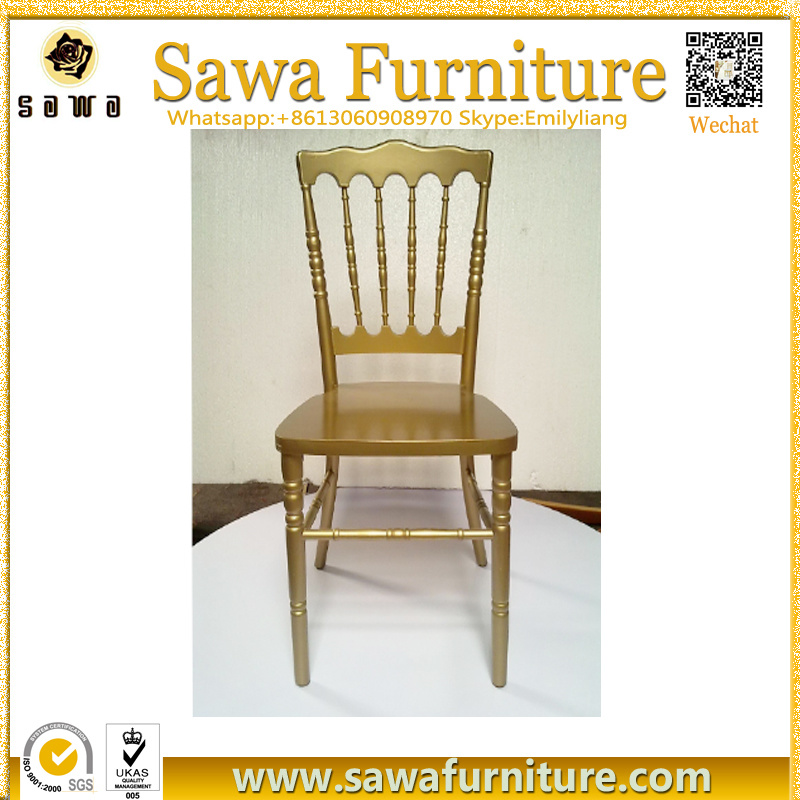 Resin Napoleon Chair Plastic Wedding Chair for Rental