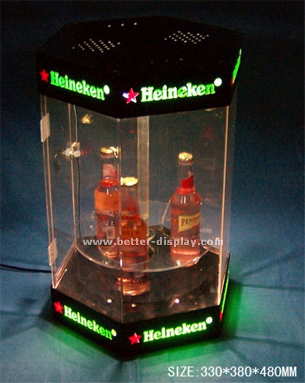 Custom Acrylic LED Display Cabinet