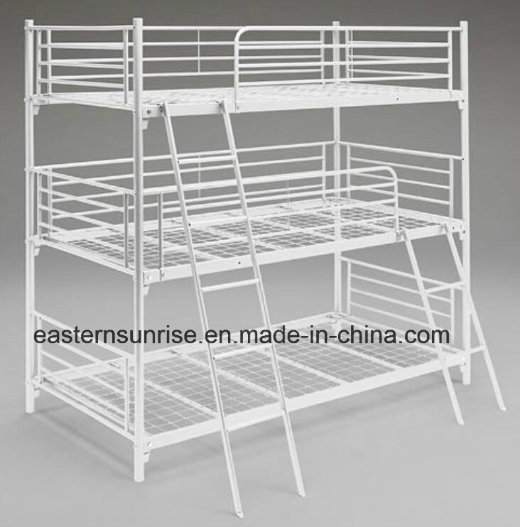 Steel 3 Sleeper 3 Tier Triple Cheap Metal Bunk Beds