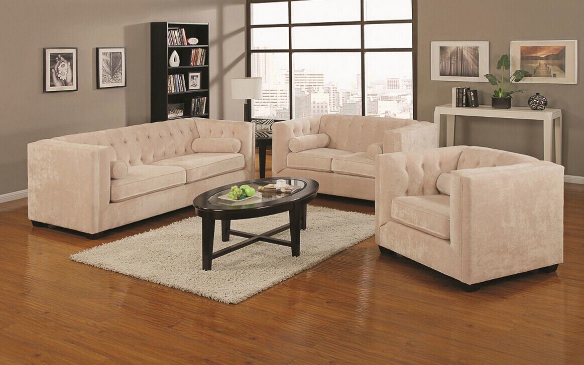 Angola Fabric Sofa Set (L. A19)