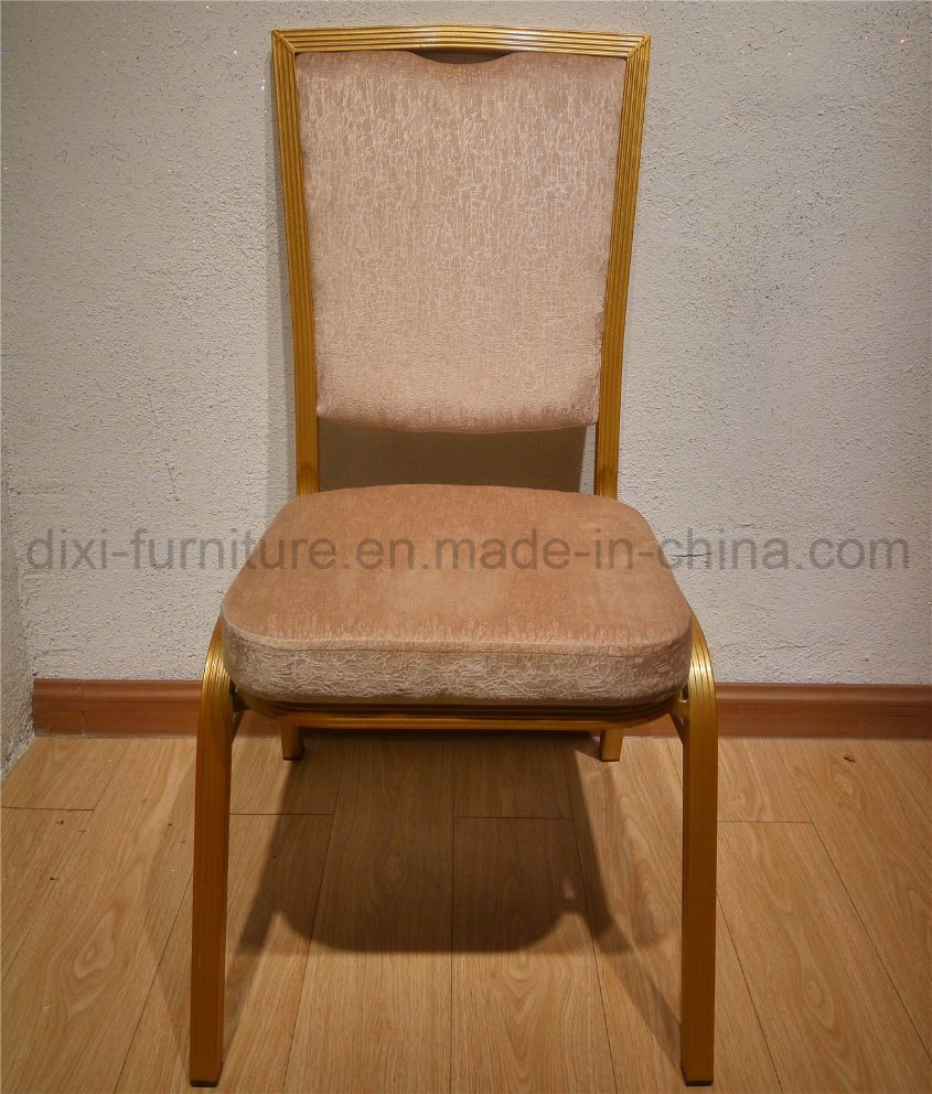 Aluminum Hotel Banquet Chair with Square Back