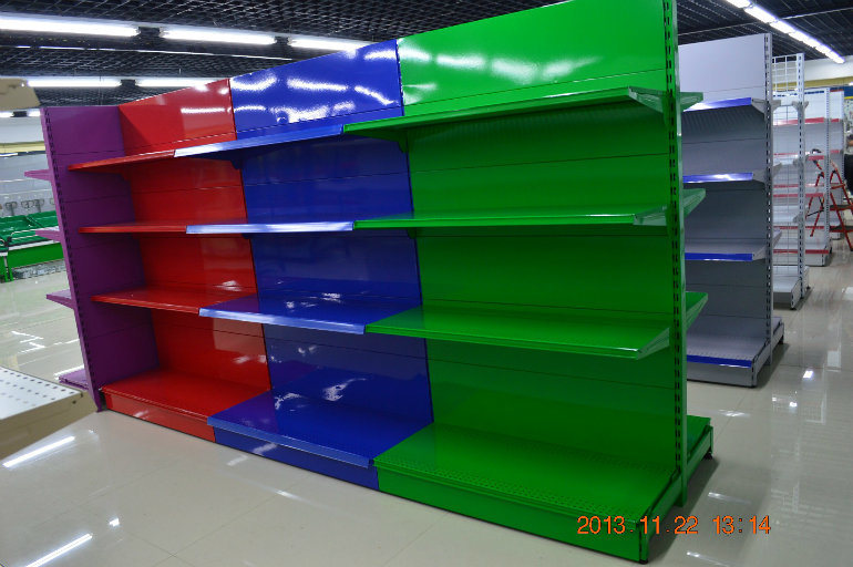 Grocery Store Display Racks Gondola Shelving Supermarket Shelf for Sale